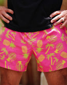 Swim Shorts-Swim Trunks - Tropic Like its Hot - Savage Tacticians