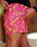 Swim Shorts-Swim Trunks - Tropic Like its Hot - Savage Tacticians