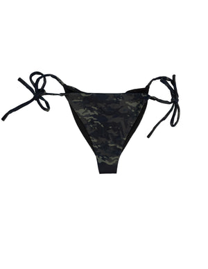 Womens-STMC® Black Reversible Bikini - Bottom - Savage Tacticians