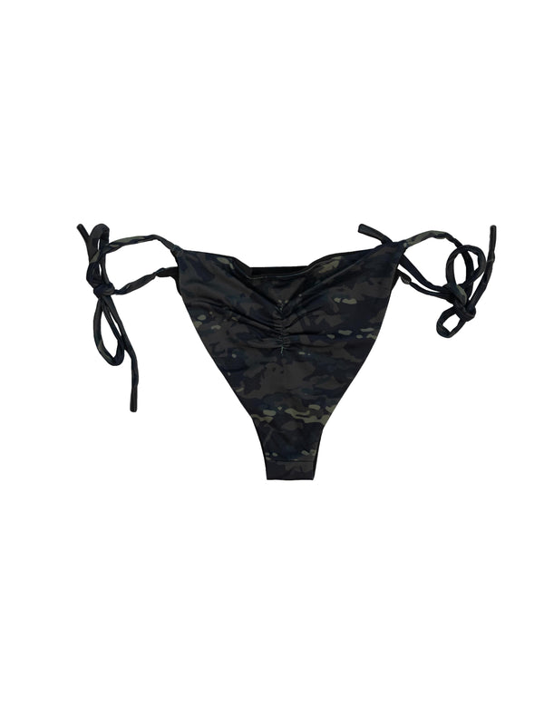 Womens-STMC® Black Reversible Bikini - Bottom - Savage Tacticians