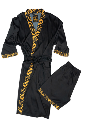 Limited-Savage Kimono Silk Robe & Shorts - Topo - Savage Tacticians