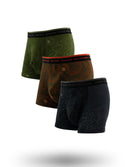 MEN-Topo Trunk Briefs - 3 Pack - Savage Tacticians