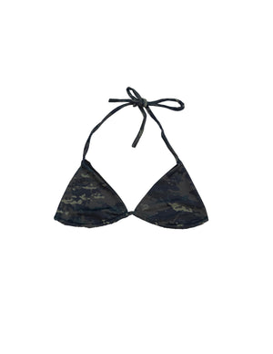 Womens-STMC® Black Reversible Bikini - Top - Savage Tacticians