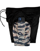 Gym Shorts Men-2i1 Lite Gym Shorts - 5 Inch - Savage Tacticians