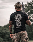 Graphic Tee-The Night Is Dark - Savage Tacticians