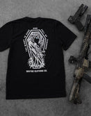 Graphic Tee-The Night Is Dark - Savage Tacticians