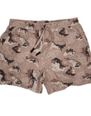 Swim Shorts-Swim Trunks - Chocolate Chip Desert - Savage Tacticians
