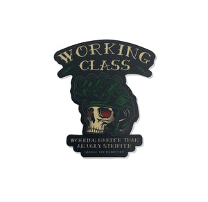 Stickers-Working Class Sticker - Savage Tacticians