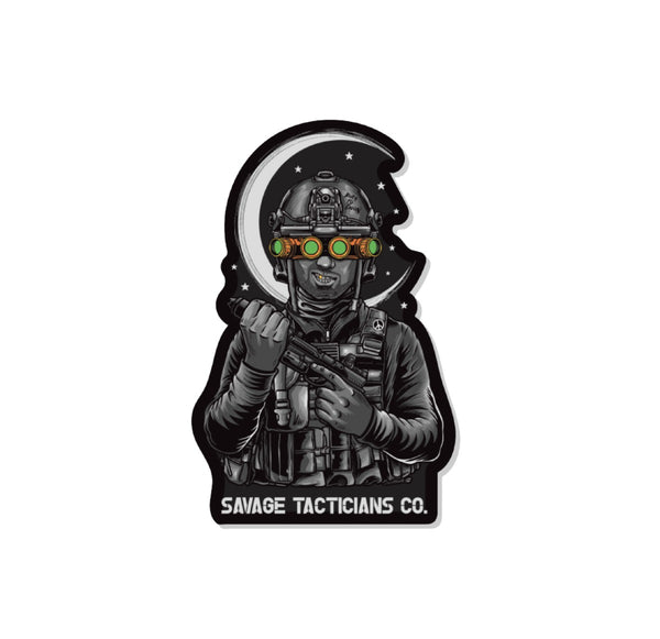 Stickers-Born To Goon Sticker - Savage Tacticians