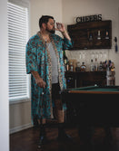 MEN-Savage Kimono Silk Robe - Savage Tacticians