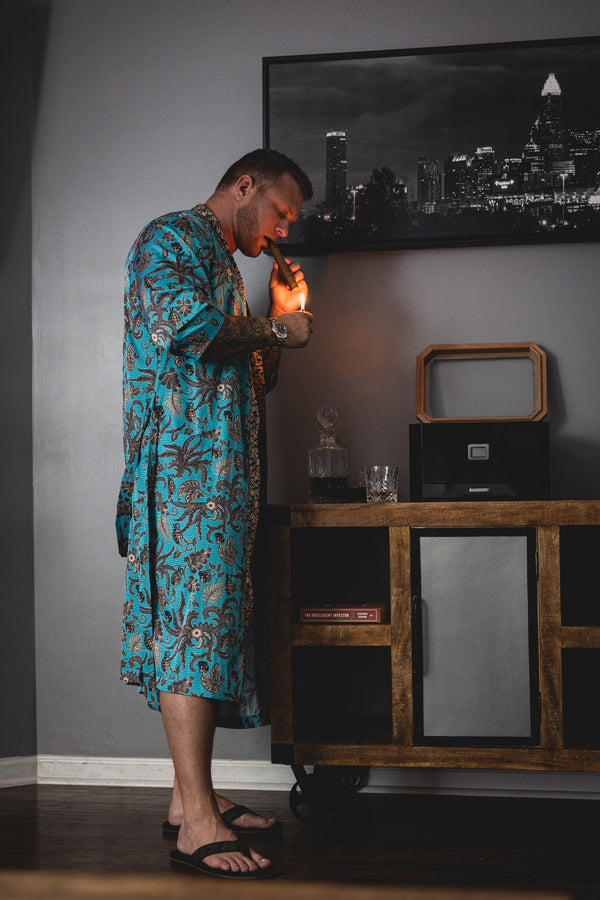 MEN-Savage Kimono Silk Robe - Savage Tacticians