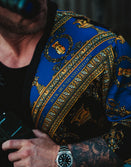 MEN-Savage Kimono Silk Robe - Medusa - Savage Tacticians