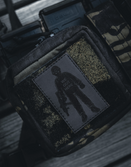 Gear-We Out Here Leather Patch - Savage Tacticians