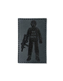 Gear-We Out Here Leather Patch - Savage Tacticians