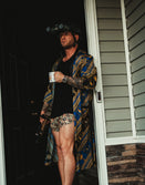 MEN-Savage Kimono Silk Robe - Medusa - Savage Tacticians
