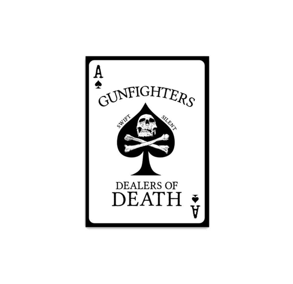 Stickers-Death Card Sticker - Savage Tacticians