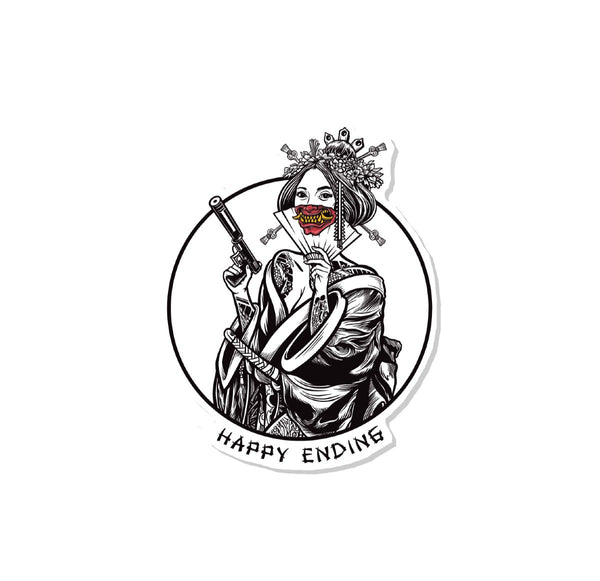 Stickers-Happy Ending Sticker - Savage Tacticians