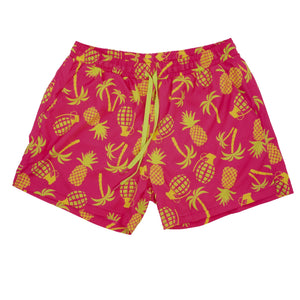 Swim Shorts-Swim Trunks - Tropic Like its Hot - Savage Tacticians